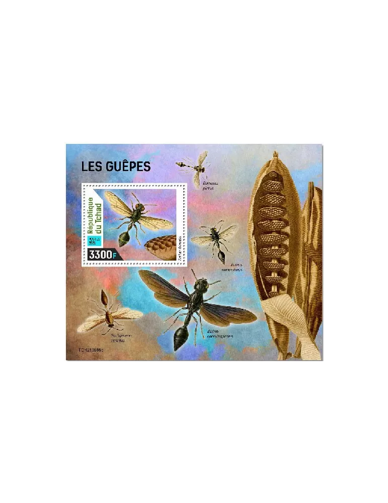 n° 599 - Timbre TCHAD Blocs et feuillets