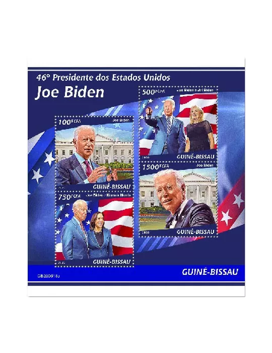 n° 8870/8873 - Timbre GUINEE-BISSAU Poste