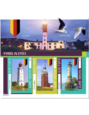 n° 9827/9829 - Timbre GUINEE-BISSAU Poste