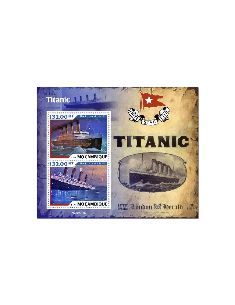 n° 9324/9325 - Timbre MOZAMBIQUE Poste