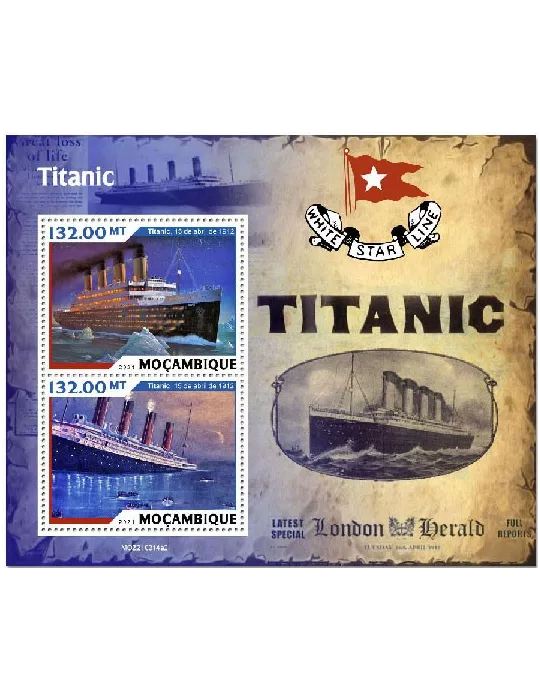 n° 9324/9325 - Timbre MOZAMBIQUE Poste