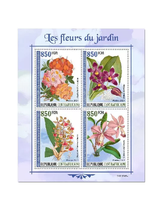 n° 7887/7890 - Timbre CENTRAFRIQUE Poste