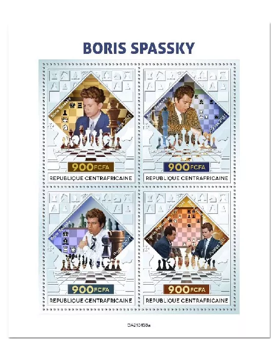 n° 8162/8165 - Timbre CENTRAFRIQUE Poste