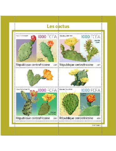 n° 8679/8682 - Timbre CENTRAFRIQUE Poste