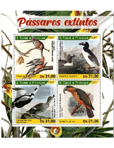 n° 7567/7570 - Timbre SAINT-THOMAS ET PRINCE Poste