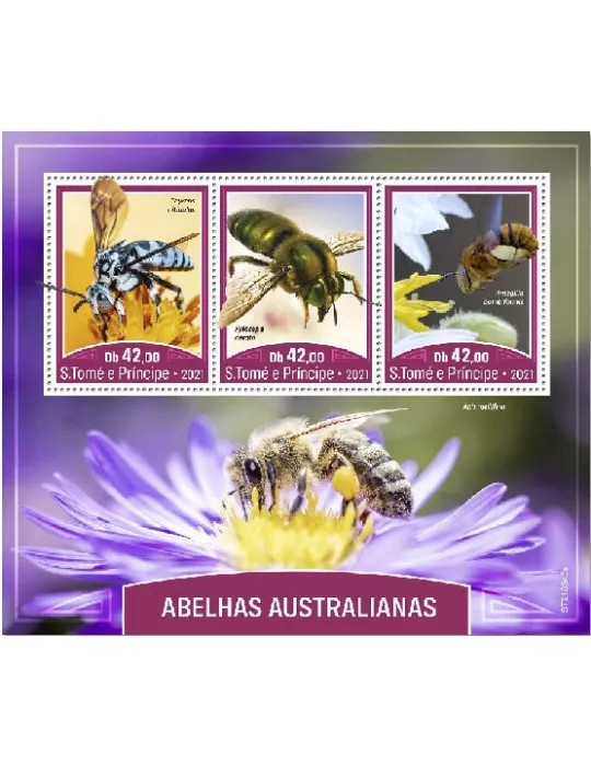 n° 8250/8252 - Timbre SAINT-THOMAS ET PRINCE Poste