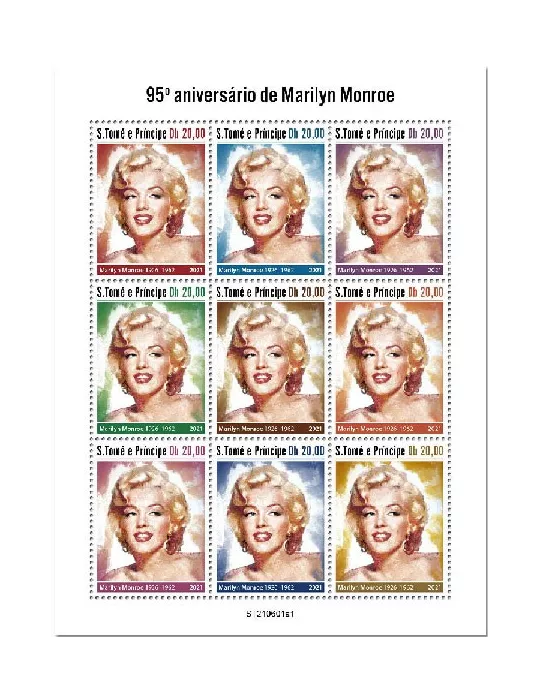 n° 8289/8297 - Timbre SAINT-THOMAS ET PRINCE Poste