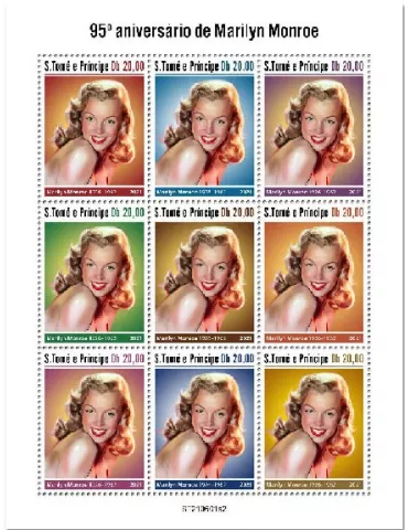 n° 8298/8306 - Timbre SAINT-THOMAS ET PRINCE Poste
