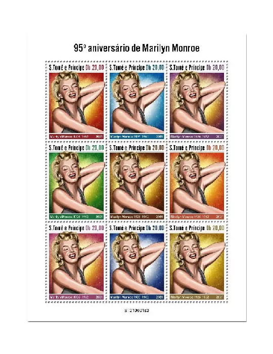 n° 8307/8315 - Timbre SAINT-THOMAS ET PRINCE Poste