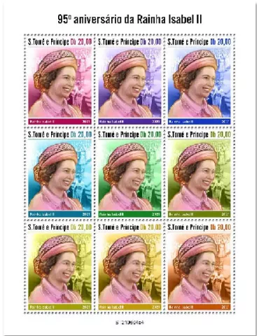 n° 8424/8432 - Timbre SAINT-THOMAS ET PRINCE Poste