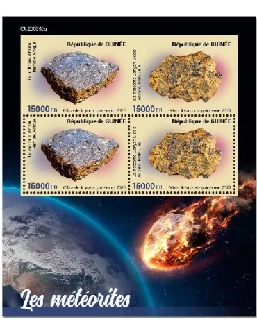 n° 10746/10747 - Timbre GUINEE Poste