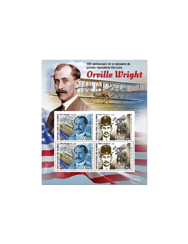 n° 10788/10789 - Timbre GUINEE Poste