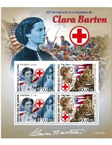 n° 10826/10827 - Timbre GUINEE Poste