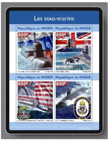 n° 6042/6045 - Timbre NIGER Poste
