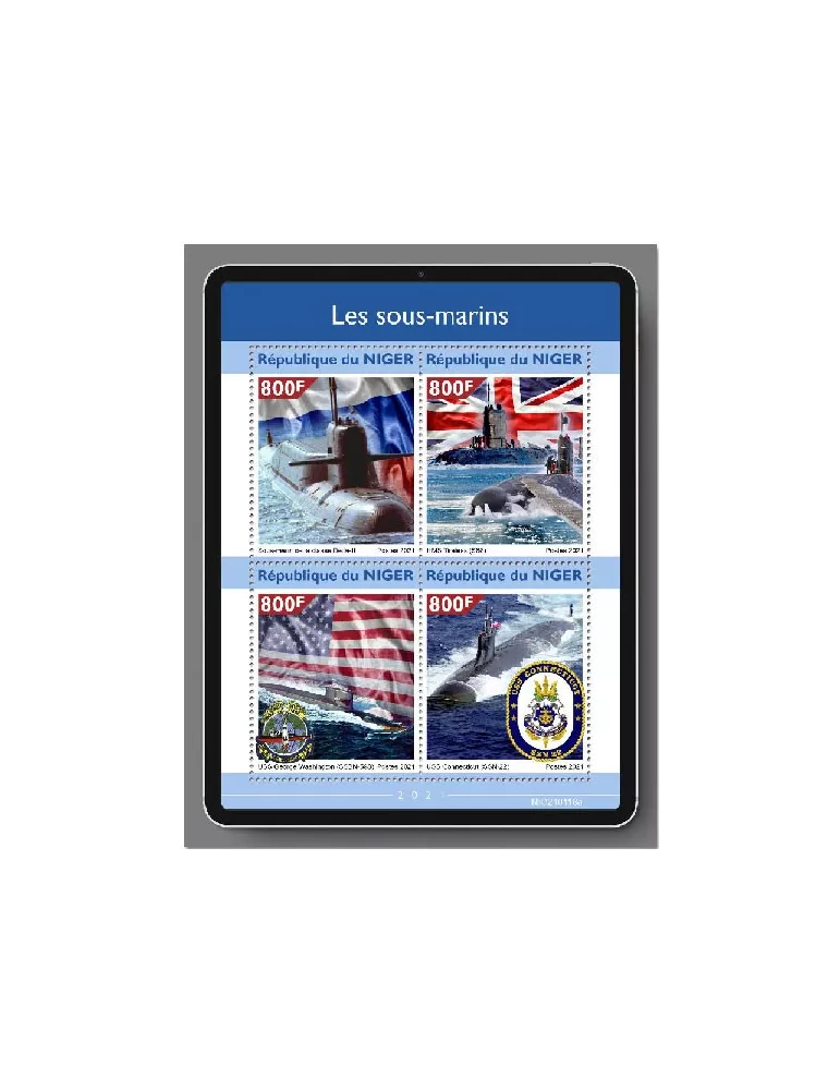 n° 6042/6045 - Timbre NIGER Poste