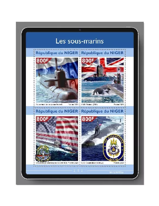 n° 6042/6045 - Timbre NIGER Poste