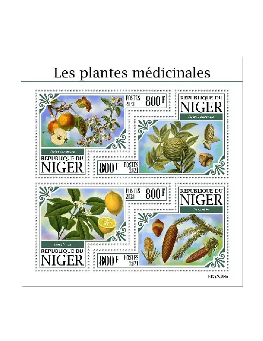 n° 6374/6377 - Timbre NIGER Poste