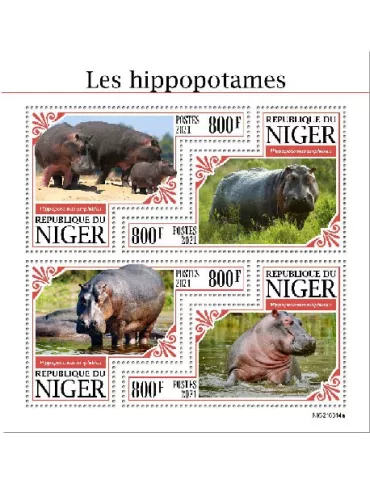 n° 6414/6417 - Timbre NIGER Poste