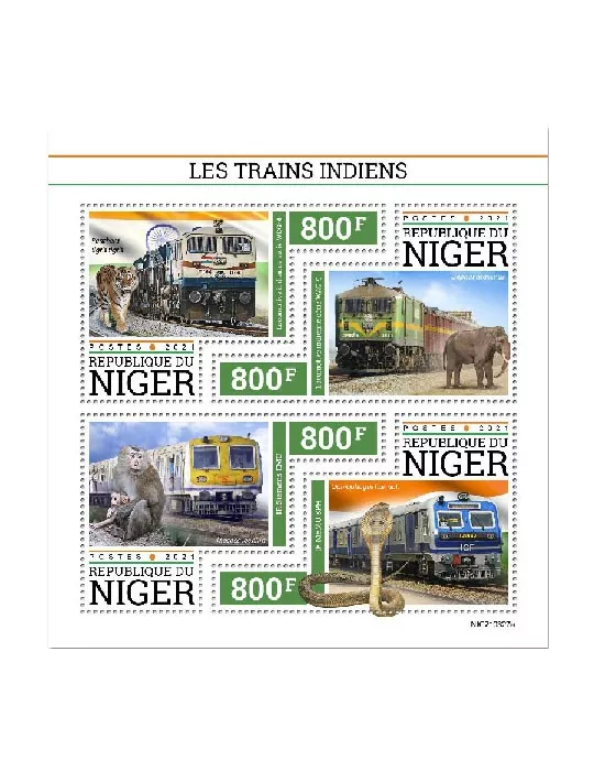 n° 6446/6449 - Timbre NIGER Poste