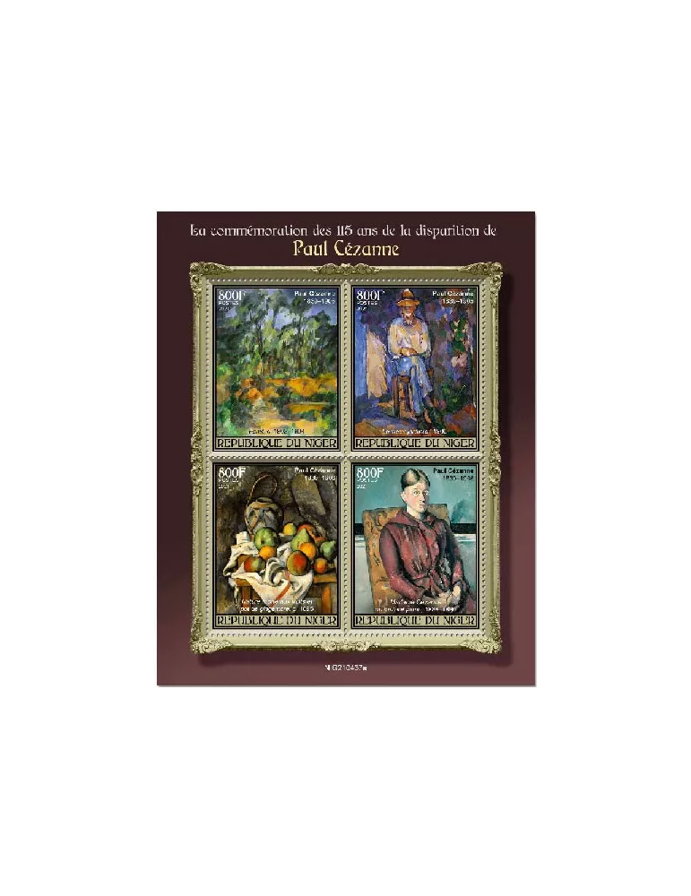 n° 6677/6680 - Timbre NIGER Poste