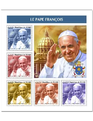 n° 3404/3408 - Timbre TCHAD Poste