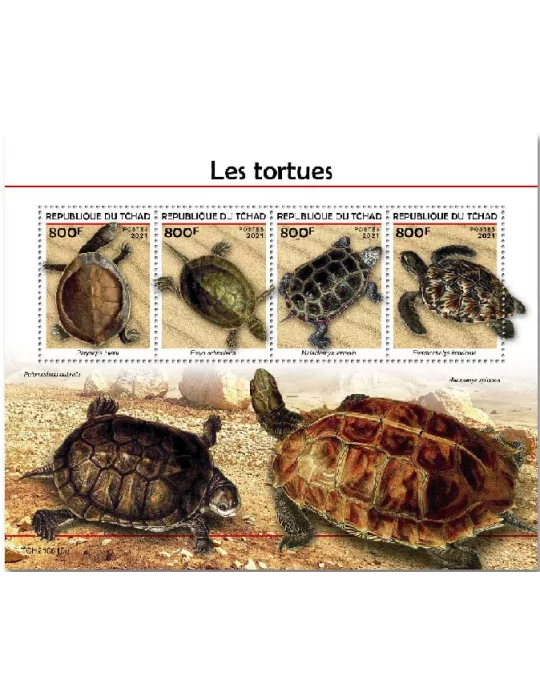 n° 3991/3994 - Timbre TCHAD Poste