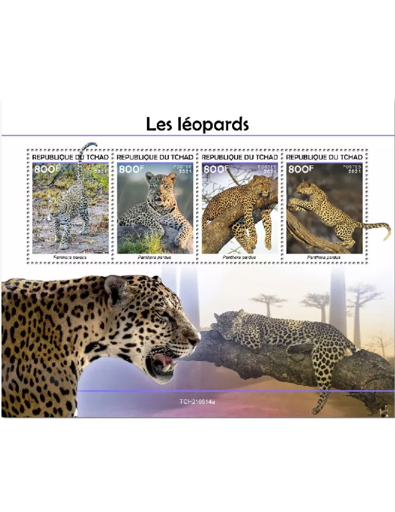 n° 4007/4010 - Timbre TCHAD Poste