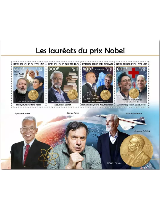 n° 4075/4078 - Timbre TCHAD Poste