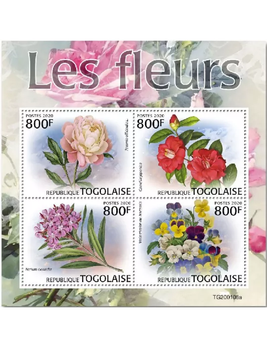 n° 7923/7926 - Timbre TOGO Poste