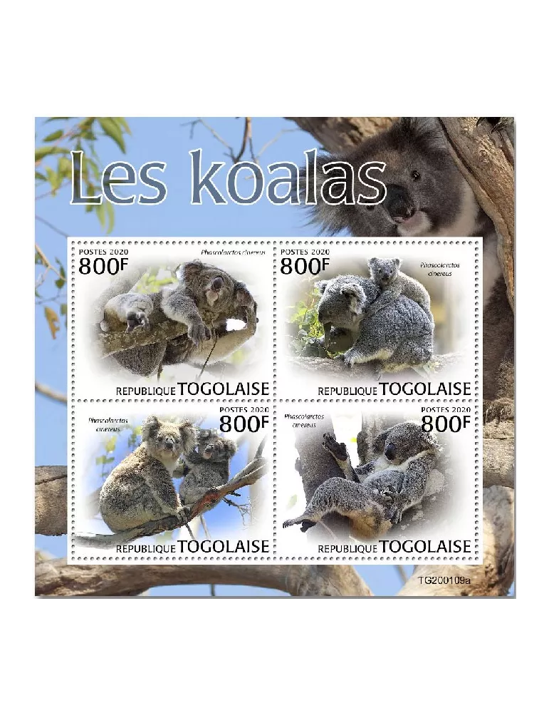 n° 7935/7938 - Timbre TOGO Poste