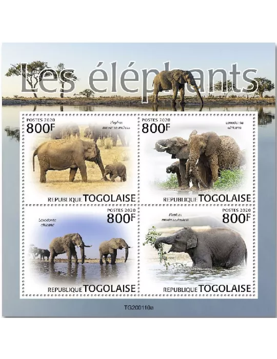 n° 7939/7942 - Timbre TOGO Poste