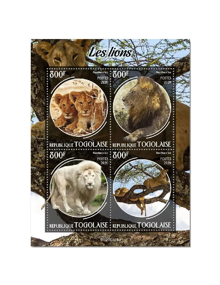 n° 7943/7946 - Timbre TOGO Poste