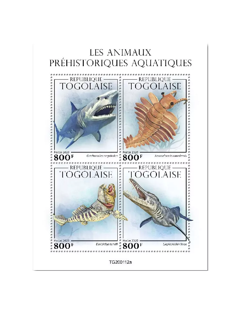 n° 7947/7950 - Timbre TOGO Poste