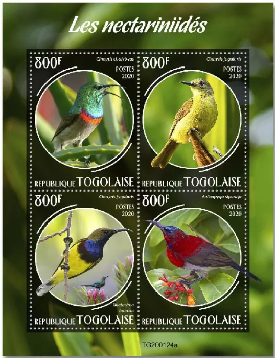 n° 7995/7998 - Timbre TOGO Poste