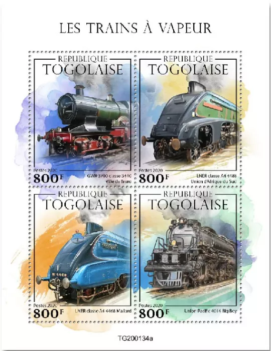 n° 8035/8038 - Timbre TOGO Poste