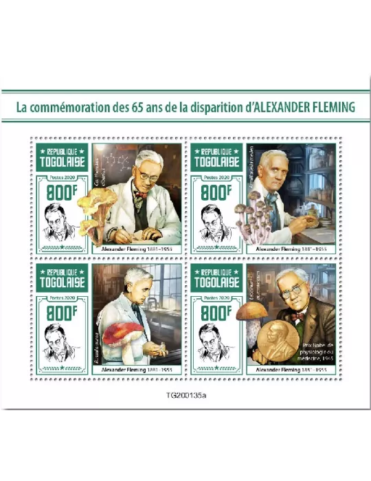 n° 8039/8042 - Timbre TOGO Poste