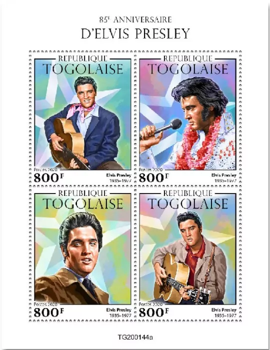 n° 8075/8078 - Timbre TOGO Poste