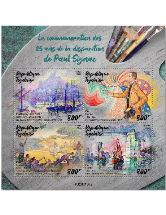 n° 8163/8166 - Timbre TOGO Poste