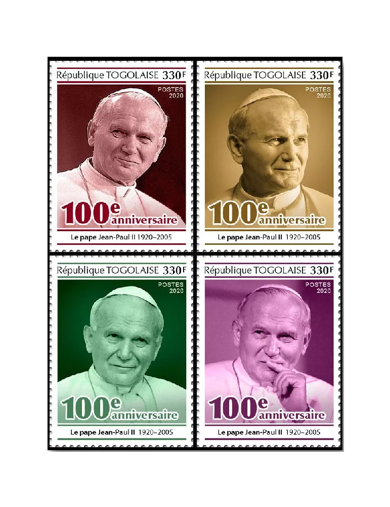 n° 8171/8174 - Timbre TOGO Poste