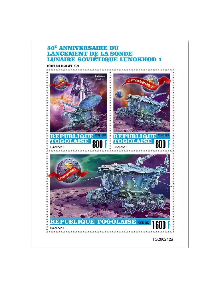 n° 8206/8208 - Timbre TOGO Poste