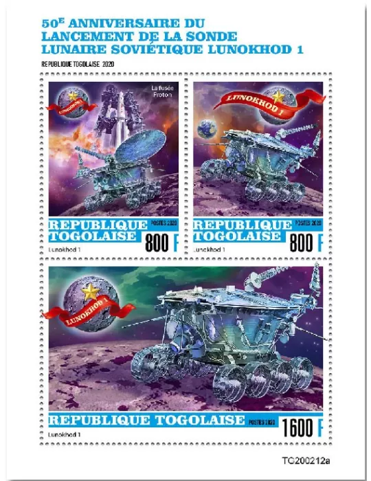 n° 8206/8208 - Timbre TOGO Poste