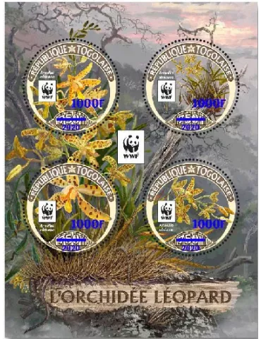 n° 8280/8283 - Timbre TOGO Poste