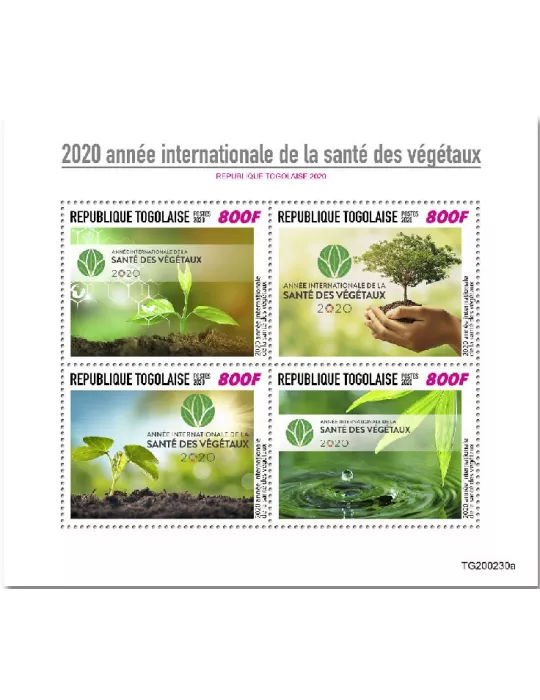 n° 8300/8303 - Timbre TOGO Poste