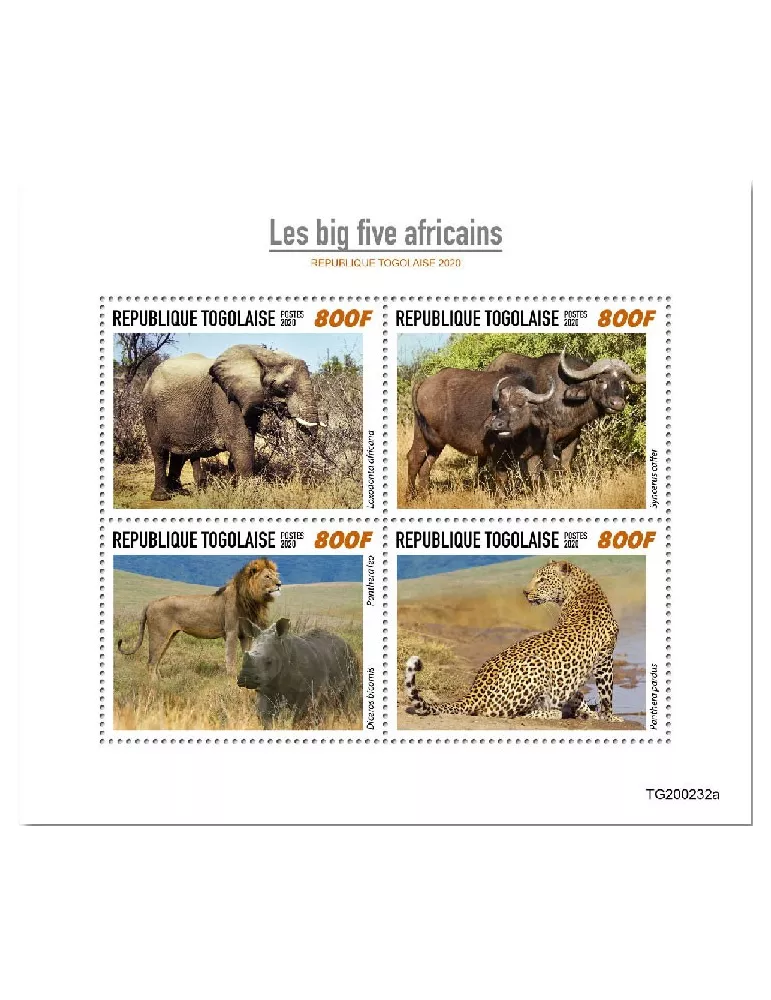 n° 8308/8311 - Timbre TOGO Poste