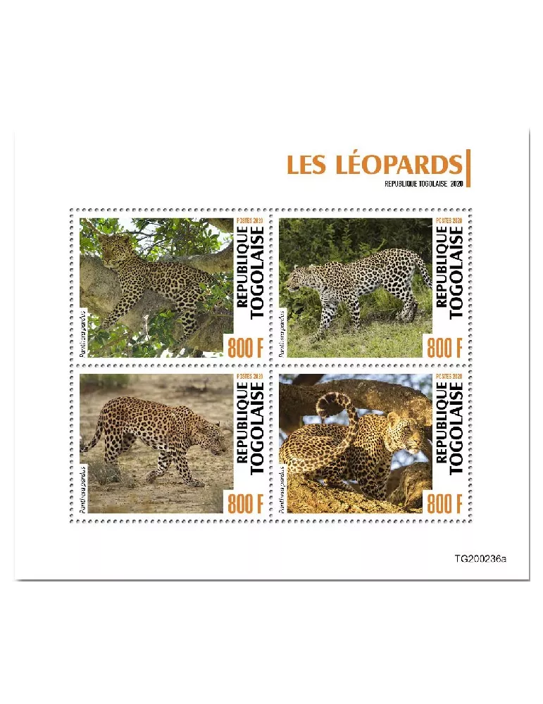 n° 8323/8326 - Timbre TOGO Poste