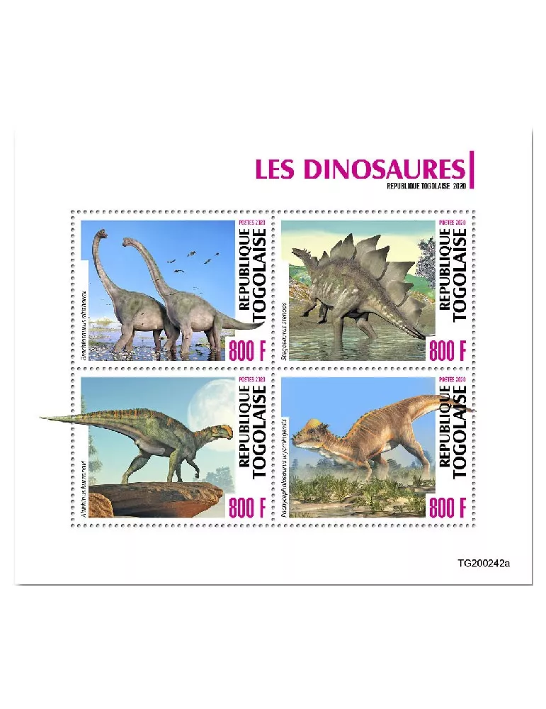 n° 8347/8350 - Timbre TOGO Poste