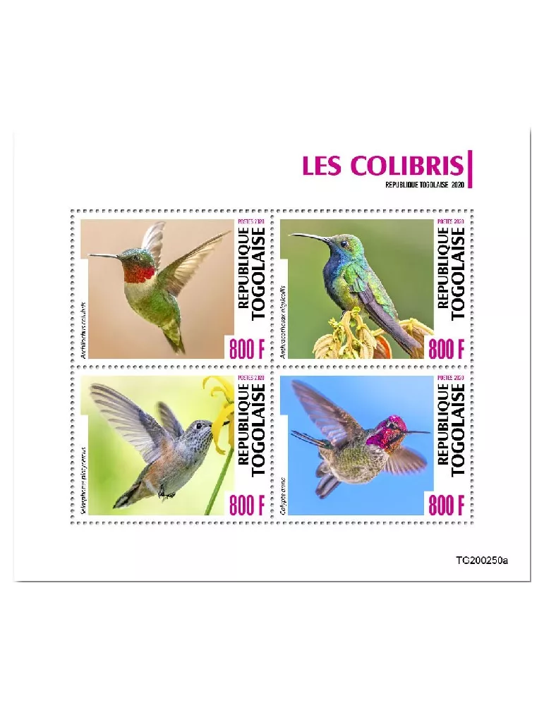 n° 8379/8382 - Timbre TOGO Poste