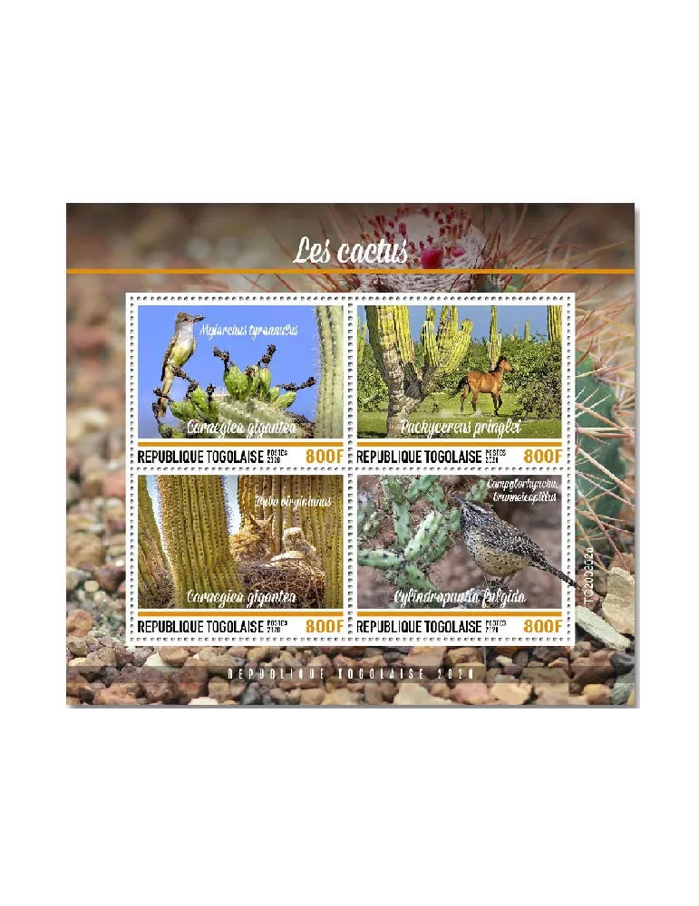 n° 8429/8432 - Timbre TOGO Poste