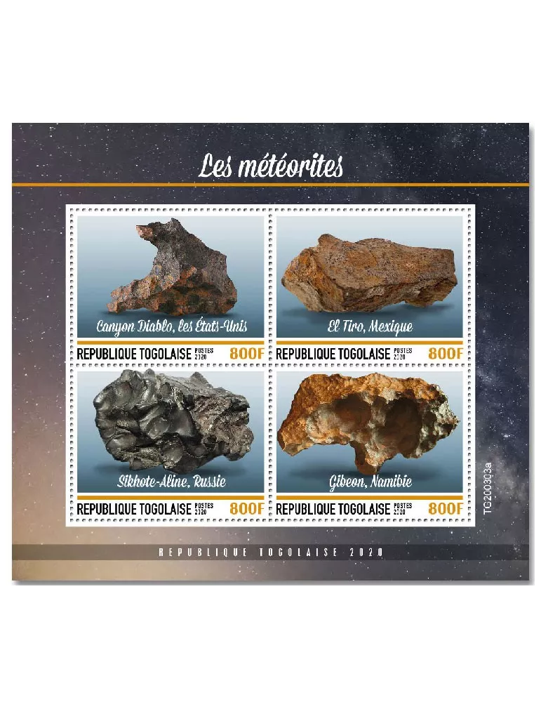 n° 8433/8436 - Timbre TOGO Poste