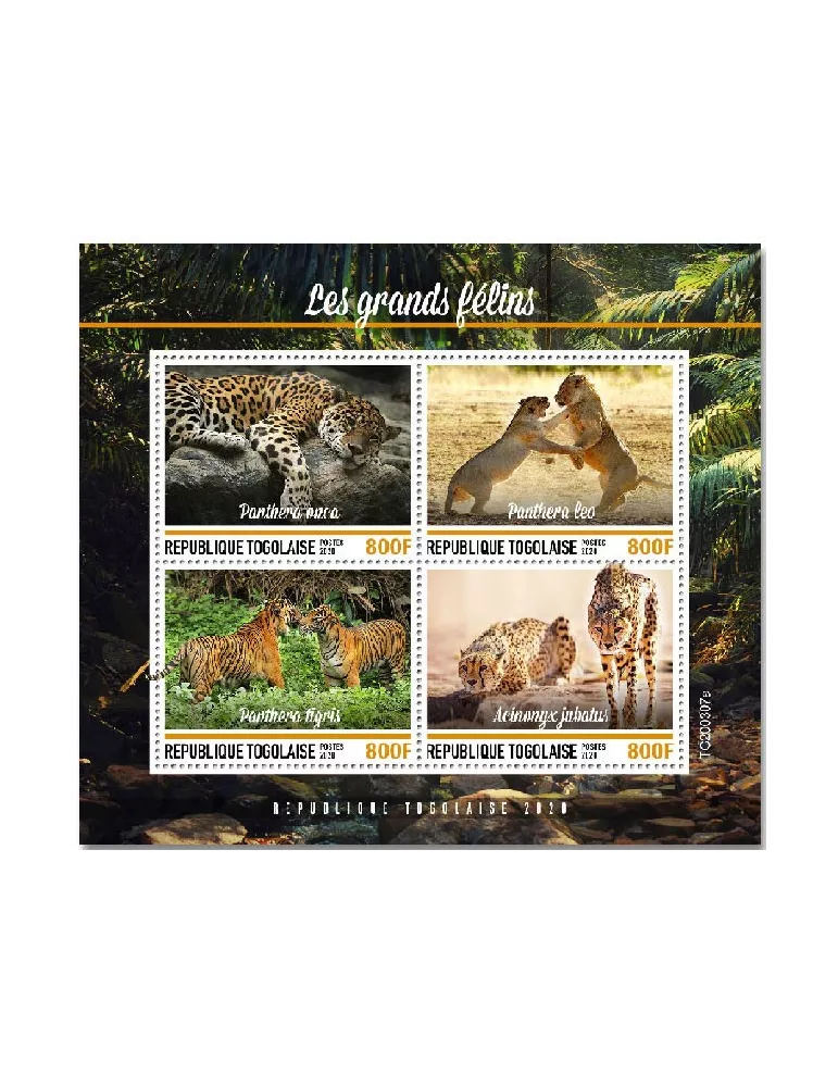 n° 8448/8451 - Timbre TOGO Poste